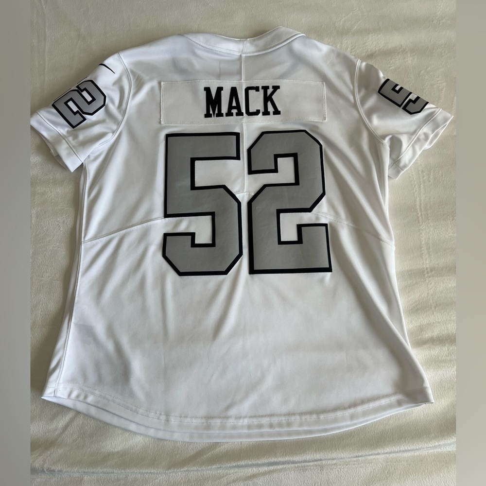 Las Vegas Raiders Khalil Mack Nike Jersey Women’s Size Large - Picture 3 of 11